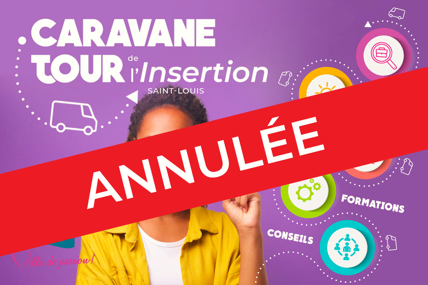23 MARS : Caravane tour de l'insertion à la Rivière Centre