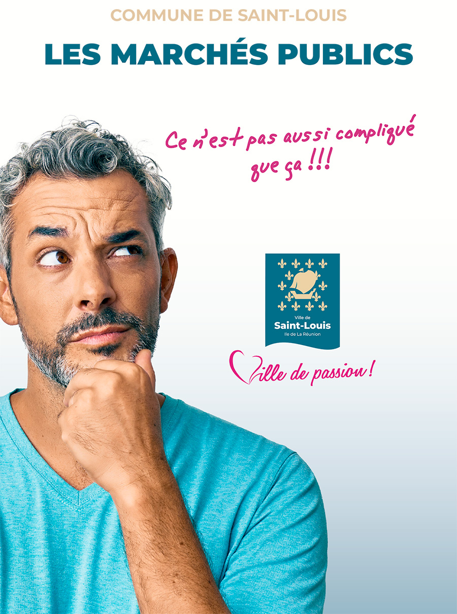 Marche public brochure ville de Saint Louis