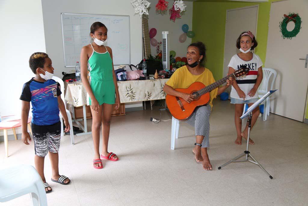atelier musical proposé par Corinne Tweety